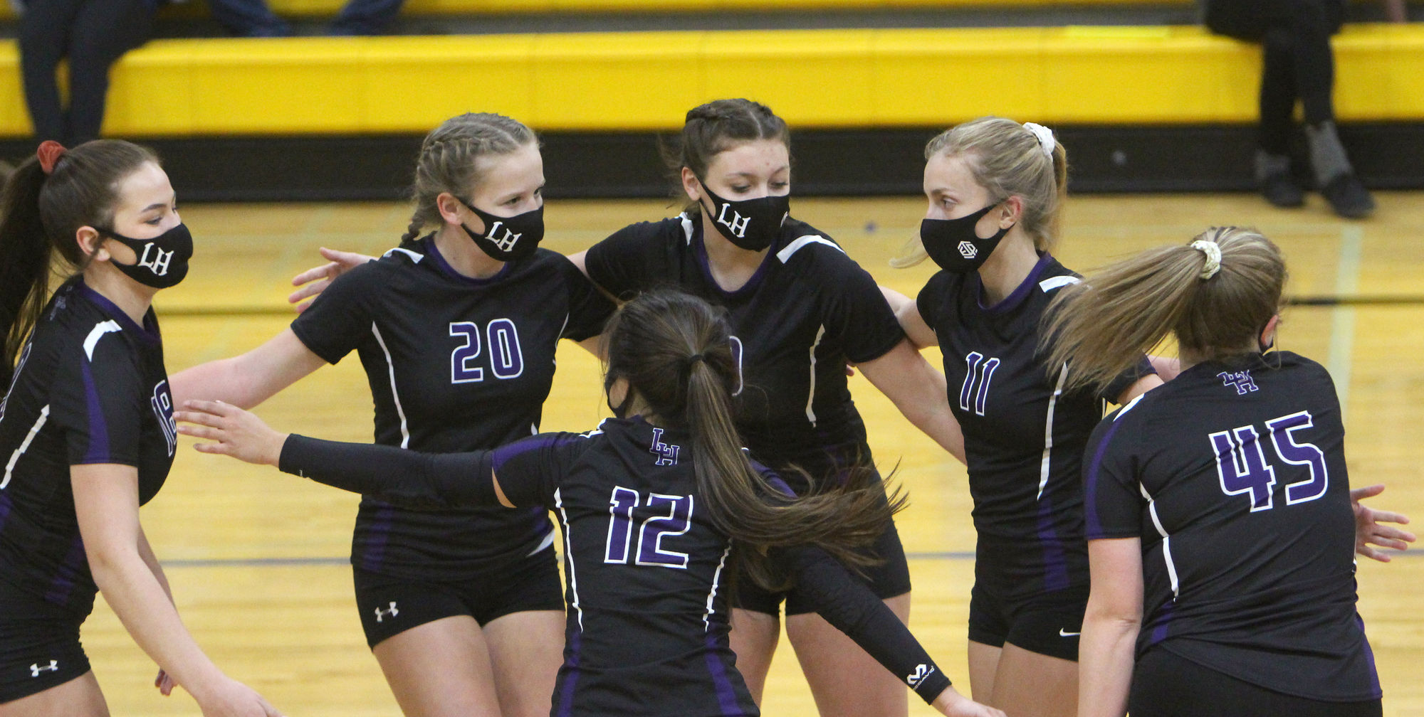 Lake Holcombe at Cornell volleyball 10-15-20